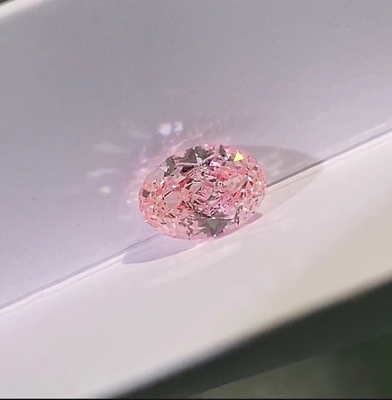 Ovale Form Labor gewachsen Kirsch rosa Diamanten 2.1ct-3.0ct mit IGI-Zertifizierung