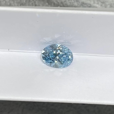 Blau-synthetisches loses Labor gewachsene Diamanten VS1 der Schmuck-Dekorations-1.66Carat