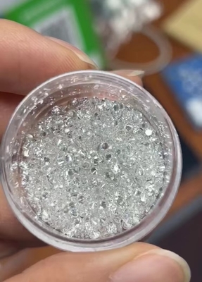 Labor stellte Diamant-künstliche Handgemenge-Zeiger-Diamanten DEF GEGEN runde Form her