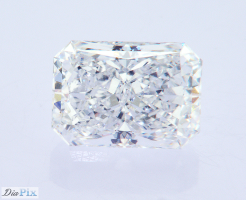 Laborgemachte Diamanten CVD IGI zertifizierte synthetische Diamanten Radiante Form Ring Halskette
