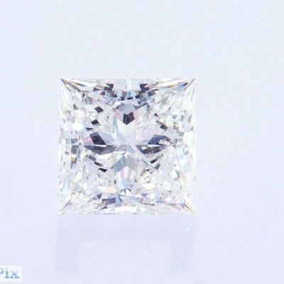 Loser Prinzessin Schnitt als gewachsen CVD Labor gewachsen synthetischer Diamant Farbe G-D