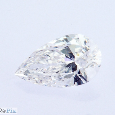 1.1ct Birnenform IGI-zertifiziertes Labor, unbehandelter CVD Weißer Diamant D VS1