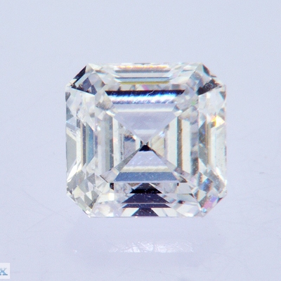 Weiß 3,2ct Labor gewachsen CVD Diamanten Quadrat Smaragd Asscher Form IGI zertifiziert