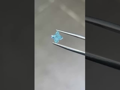 Blauer CVD-Diamant des vierblättrigen Kleeblattes