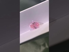 Kohlenstoff-Labor gewachsener Rosa-Diamant-künstlicher synthetischer Diamant 100%