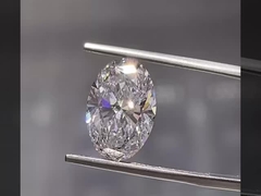 Ovale Form 3EX Excellent Schliff Lose, im Labor hergestellte Diamanten, IGI-zertifizierte, im Labor gezüchtete Diamanten